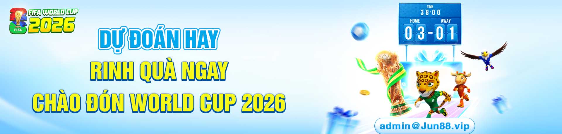 Jun88 18 Jun88 chào đón Fifa World Cup 2026